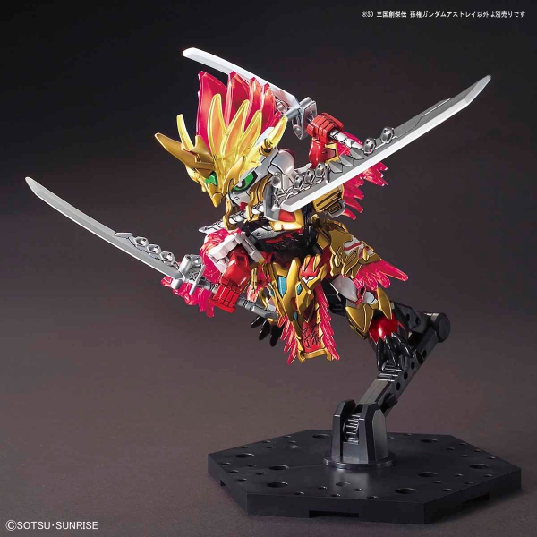 Mô Hình Lắp Ráp Gundam SD Sangoku Soketsuden Sun Quan Gundam Astray của Bandai Nhật Bản