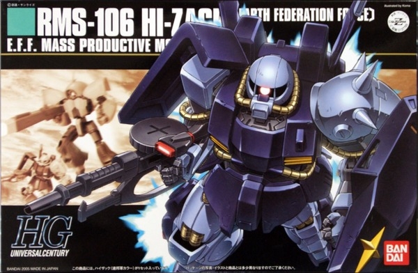 Mô Hình Lắp Ráp Gundam HG UC 1/144 HI-ZACK (EARTH FEDERATION) của Bandai nhật bản