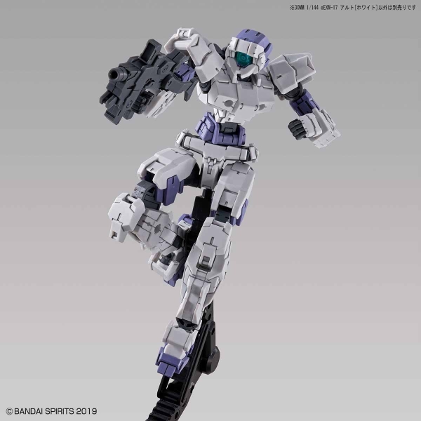Mô Hình Lắp Ráp 30MM 1/144 eEXM-17 Alto - White của Bandai Nhật bản