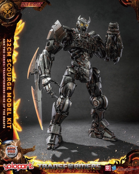 Mô Hình Lắp Ráp AMK PRO SCOURGE TRANSFORMERS ROTB của YOLOPARK
