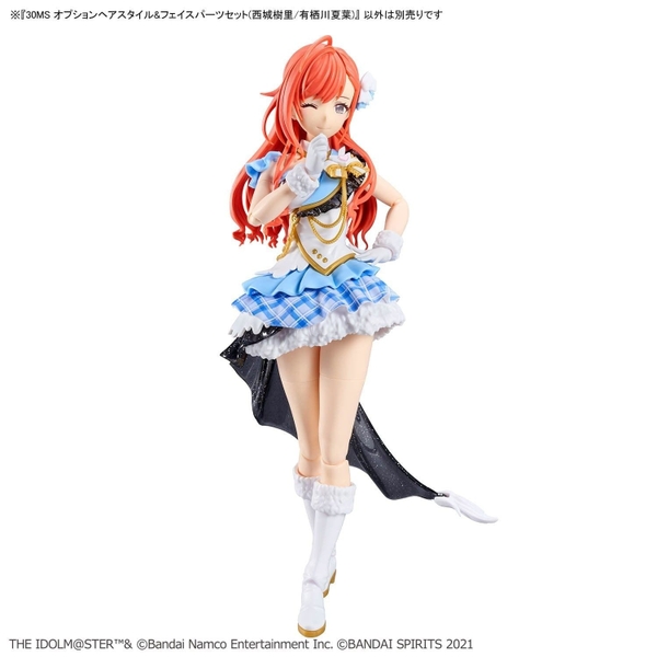 Mô Hình Lắp Ráp 30MS - THE IDOLMASTER - OPTION HAIR STYLE & FACE PARTS SET - JURI SAIJO/NATSUHA ARISUGAWA của Bandai