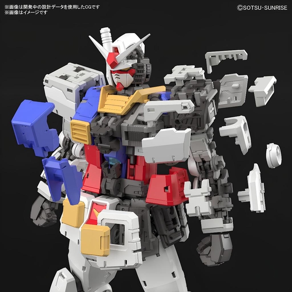 Mô Hình Lắp Ráp RG 1/144 RX-78-2 Gundam Ver 2.0 Chính Hãng Bandai