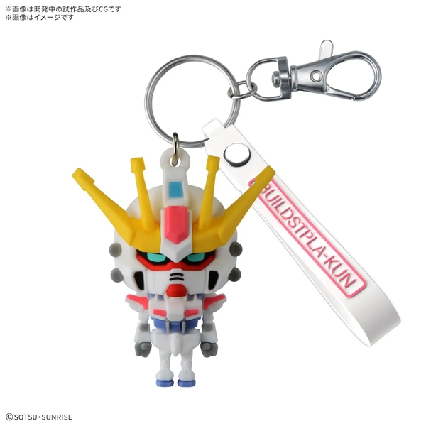Mô Hình Móc Khóa BUILD STPLA-KUN 3D RUBBER MASCOT của Bandai Nhật Bản