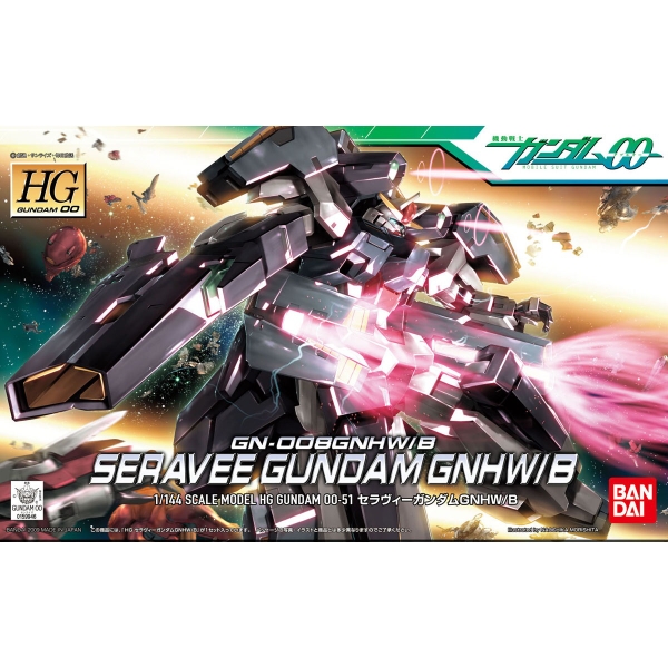 Mô Hình Lắp Ráp Gundam HG 1/144 SERAVEE GUNDAM GNHW/B của Bandai Nhật bản