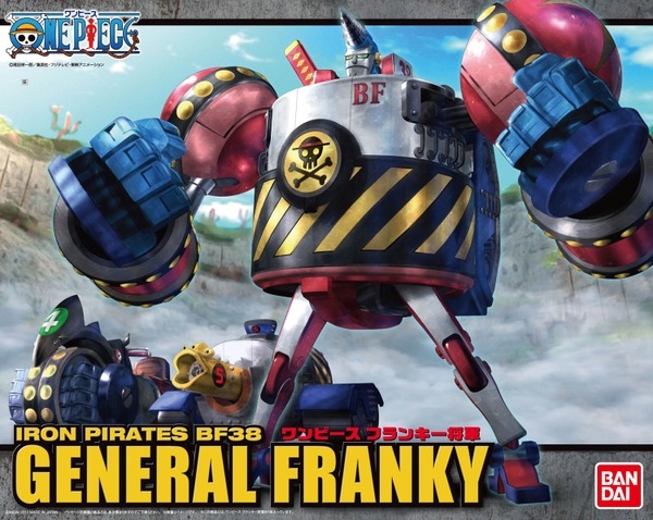 Mô Hình Lắp Ráp OnePiece BEST MECHA COLLECTION GENERAL FRANKY của Bandai Nhật Bản