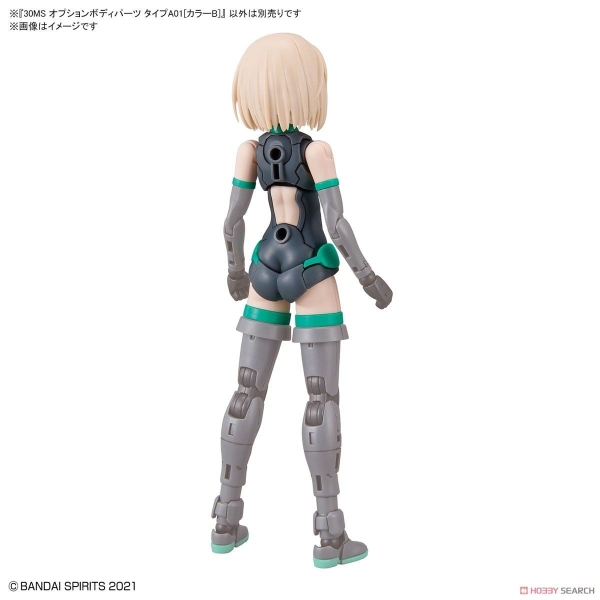 Mô Hình Lắp Ráp Bộ Phụ Kiện 30MS Phụ kiện Option Body Parts Type A01 - Color B của Bandai Nhật Bản