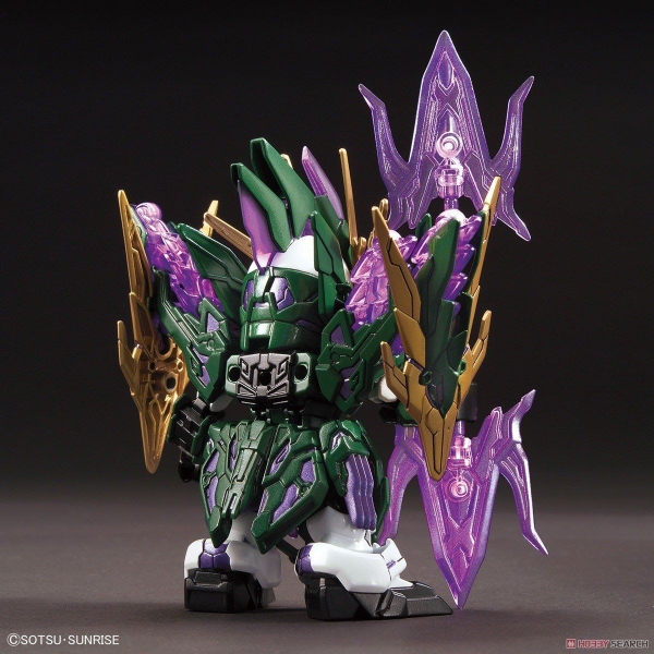 Mô Hình Lắp Ráp Gundam SD SANGOKU SOKETSUDEN Zhang He ALTRON GUNDAM của Bandai Nhật Bản