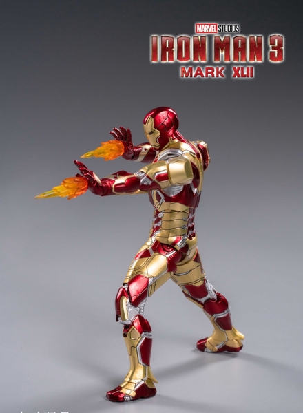 Mô Hình Ráp Sẵn Iron Man Mark XLII (MK42) tỉ lệ 1/100 của ZDtoys