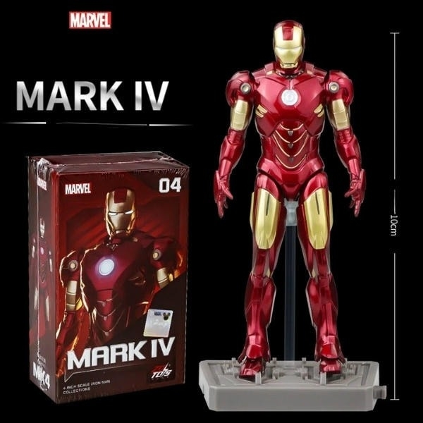 Mô hình Marvel - Iron Man Mark VI - 4 Inch - ZD Toys - ZM23