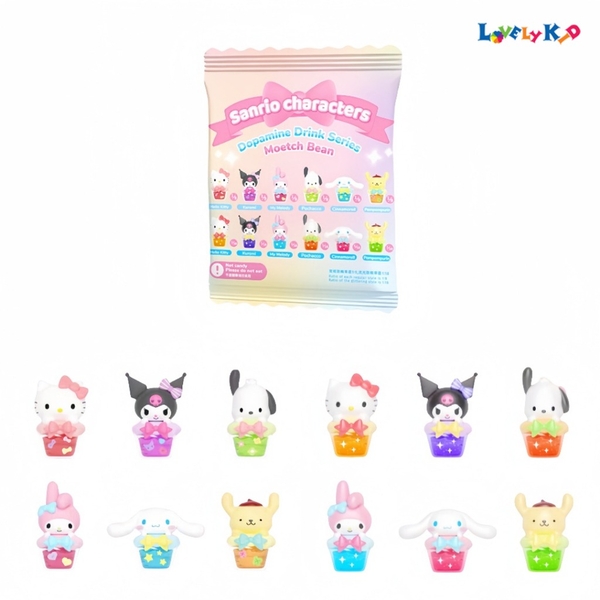 [Hộp mù] Blind Box Mô Hình Nhân Vật Sanrio Characters - Best Regard - Bean - MB06
