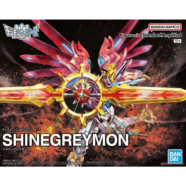 Mô Hình Lắp Ráp FRS Figure-rise Standard Amplified SHINEGREYMON của Bandai Nhật Bản