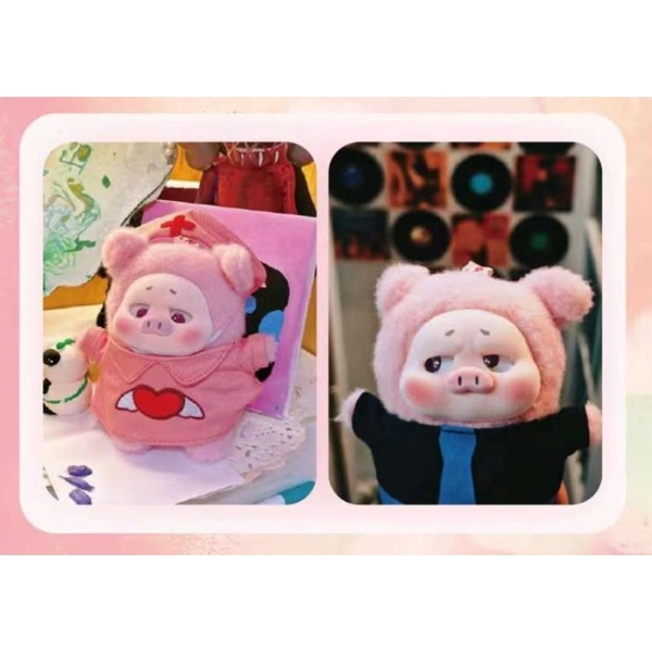 [HỘP MÙ] Zhu Xiao Fan First Generation Blindbox - Heo con mặt sầu