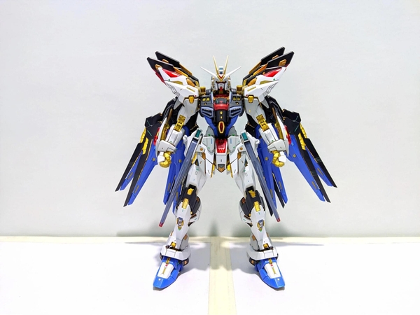 Mô hình lắp ráp Model kit MG.EX Strike Freedom Fighter Gundam 1/100 (Tặng kèm base và decal nước)