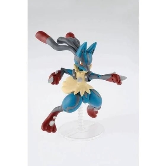 Mô Hình Lắp Ráp POKEPLA COLLECTION 35 SELECT SERIES Mega Lucario của Bandai Nhật Bản