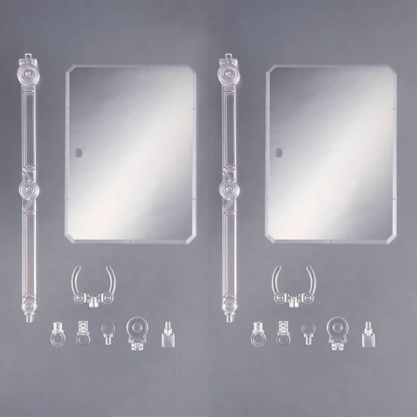 Đế Trưng Bày ACTION BASE 7 - CLEAR COLOR MIRROR STICKERS SET của Bandai Nhật Bản