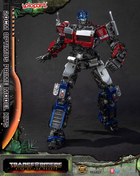 Mô Hình Lắp Ráp AMK PRO Optimus Prime ROTB của YOLOPARK