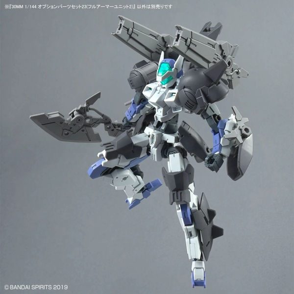 Mô Hình Lắp Ráp Phụ Kiện 30MM 1/144 OPTION PARTS SET 23 (FULL ARMOR UNIT 2) của Bandai Nhật Bản