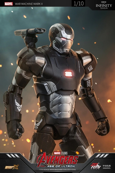 Mô Hình Ráp Sẵn Marvel Ironman 2 Ironman War Machine Mark 2 của ZDtoys