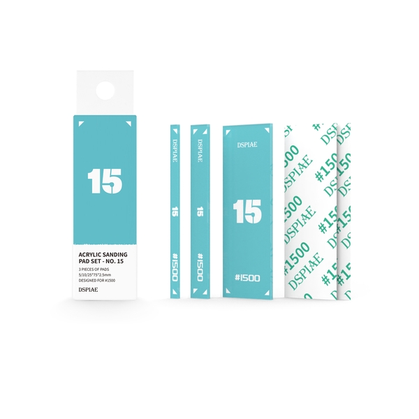 Dụng Cụ Dspiae Bộ chà nhám nhiều màu Acrylic Sanding PT-SP04 PT-SP08 PT-SP10 PT-SP12 PT-SP15