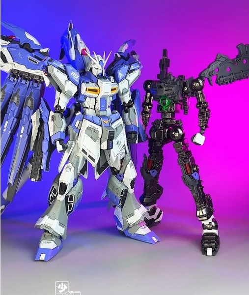 Mô Hình Lắp Ráp MC Hi-v Gundam Ver.YJL - Khung xương Kim Loại - Tặng kèm Bazooka ráp sẵn, base, 3 tấm decal