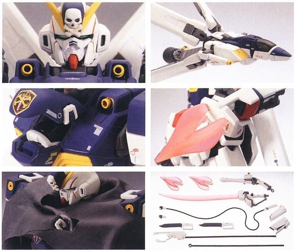 Mô Hình Lắp Ráp Gundam MG 1/100 CROSSBONE GUNDAM X-1 ver.Ka của Bandai Nhật Bản