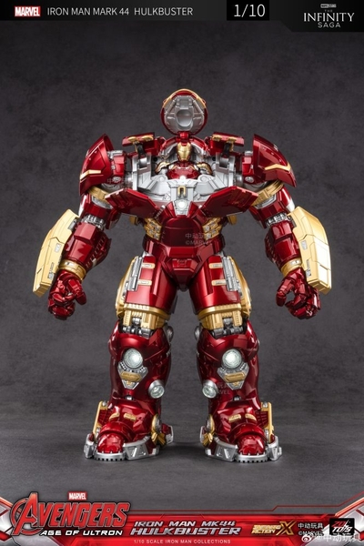 Mô Hình Ráp Sẵn Iron Man Mark 44 Hulkbuster MK44 1/10 Scale Avengers Infinity Saga của ZDtoys