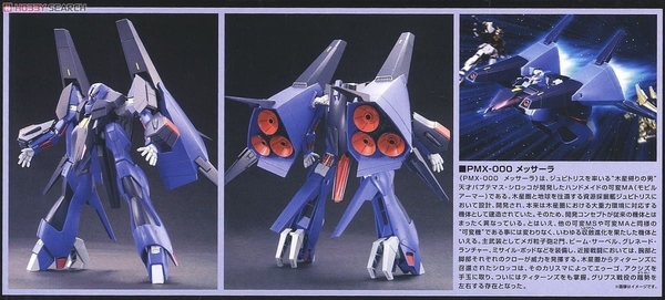 Mô Hình Lắp Ráp Gundam 1/144 HGUC MESSALA của Bandai Nhật bản