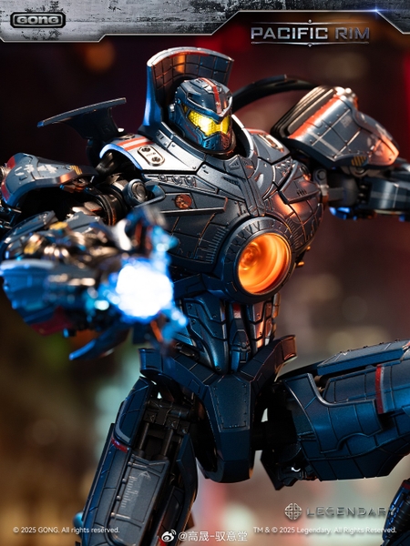 Mô Hình Ráp Sẵn Gong Studio X Pacific Rim: Gipsy Danger Metal Action Figure
