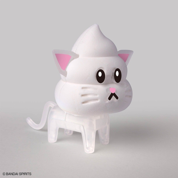 Mô Hình Lắp Ráp Clay Model Kit - Unkosol Day Animal Unchi Set 1 Cat & Bear của Bandai Nhật bản