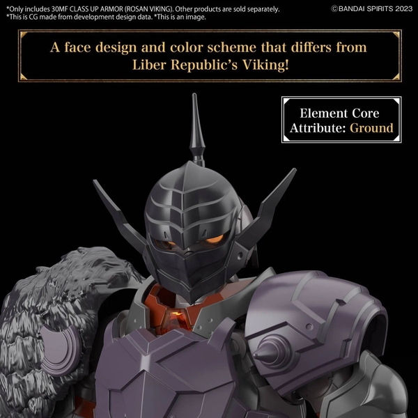 Mô Hình Lắp Ráp 30MF CLASS UP ARMOR - ROSAN VIKING của Bandai nhật bản
