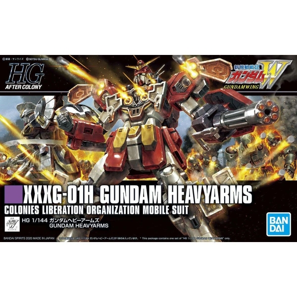 Mô hình Lắp Ráp Gundam HGAC 1/144 HG Gundam Heavyarms của Bandai nhật