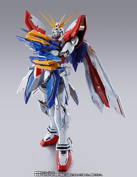 Mô Hình Ráp Sẵn METAL BUILD Burning Gundam & Burning Gundam Second của P-Bandai Nhật Bản