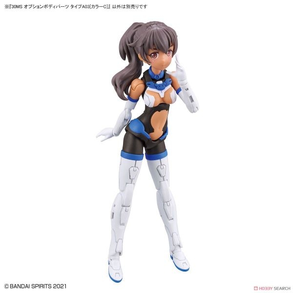 Mô hình Lắp Ráp 30MS Bộ Phụ kiện OPTION BODY PARTS TYPE A03 [COLOR C] của Bandai Nhật Bản