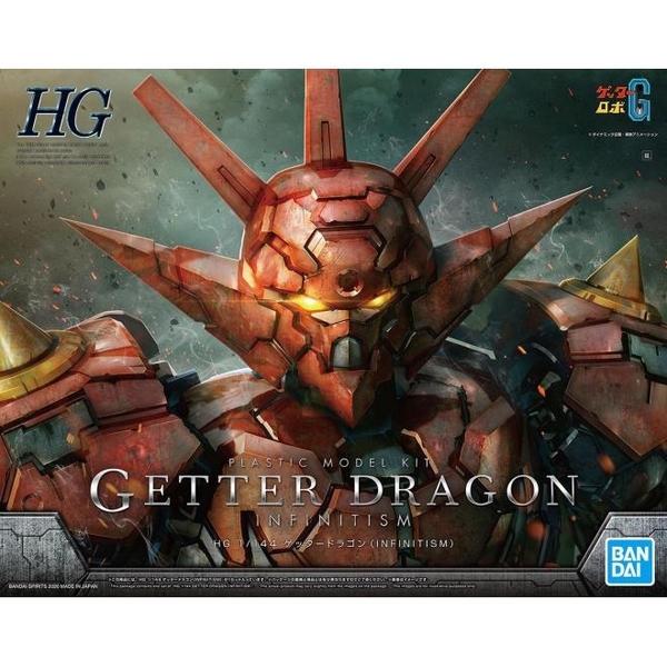Mô Hình Lắp Ráp HG Getter Dragon - Infinitism của Bandai Nhật bản
