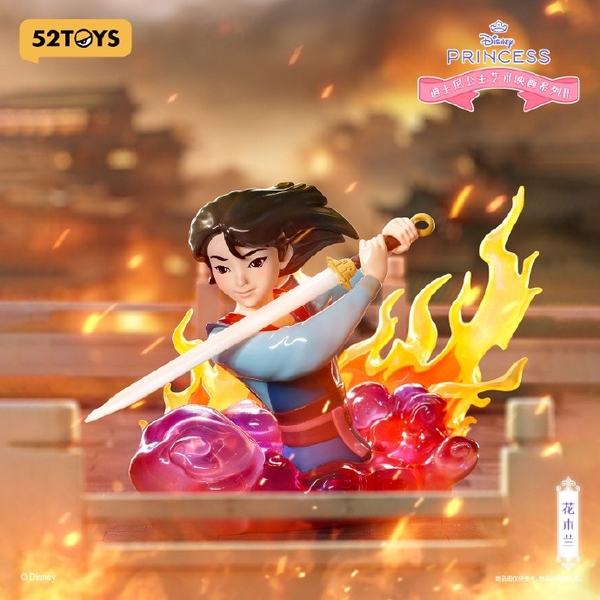 Hộp Mù Blindbox 52TOYS Disney Princess Art Gallery Series2