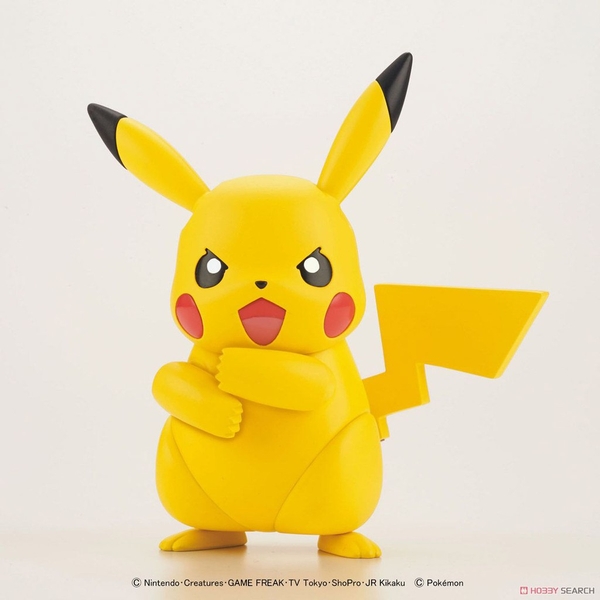 Mô hình lắp ráp Pokemon 41 Plastic Model Collection Select Series Pikachu của Bandai Nhật
