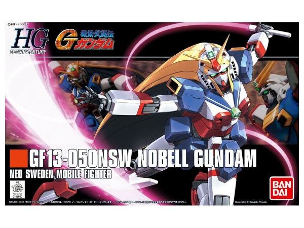 Mô Hình Lắp Ráp Gundam HG FC 1/144 NOBELL GUNDAM của Bandai Nhật Bản