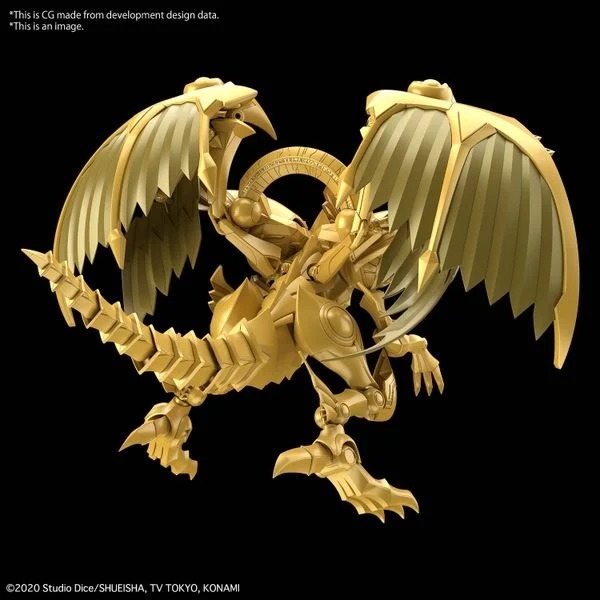 Mô Hình Lắp Ráp FRS Figure-rise Standard Amplified -EGYPTIAN GOD- THE WINGED DRAGON OF RA của Bandai