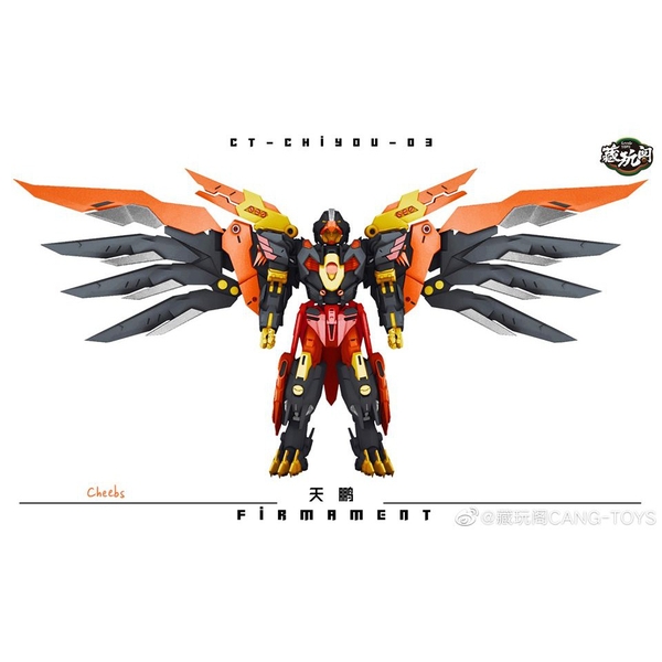 Bộ Mô hình Robot hợp thể Combine PREDAKING của Cangtoys Cang toys