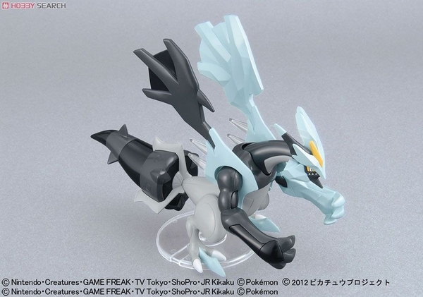 Mô Hình Lắp Ráp Pokemon POKEPLA SELECT SERIES BLACK KYUREM của Bandai Nhật Bản