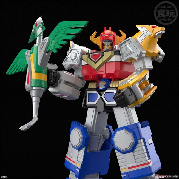 Mô Hình Lắp Ráp Super Mini Pla SMP Seijuu Gattai Gingaioh Chính Hãng Bandai JP