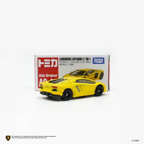 Mô Hình Xe Tomica Asia Original AO-03 Lamborghini Aventador LP 700-4 Chính Hãng TakaraTomy