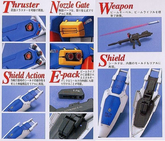 Mô Hình Lắp Ráp Gundam MG 1/100 GUNDAM GP01-Fb ZEPHYRANTHES FULL BURNERN của Bandai Nhật Bản