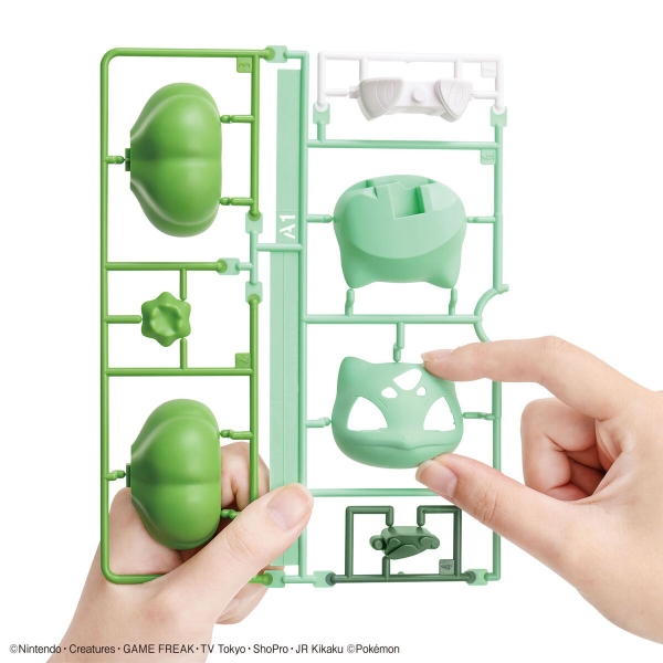 Mô hình lắp ráp Pokémon PLAMO COLLECTION QUICK!! Bulbasaur của Bandai Nhật