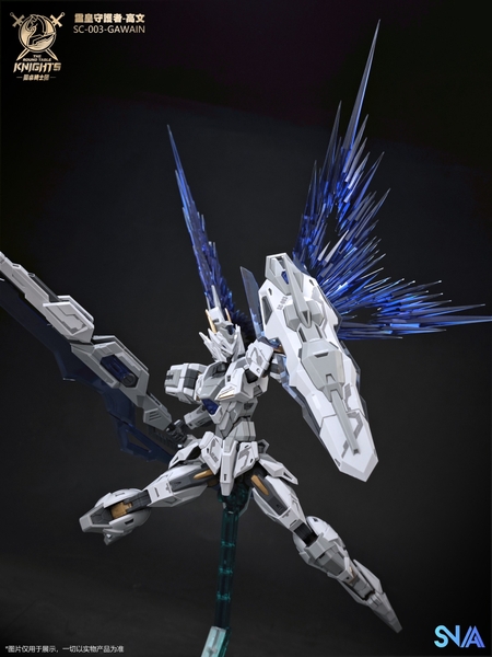 Mô Hình Lắp Ráp RG/BE 1/144 Gods Guardian GAWAIN (tặng kèm effect claer, decal nước) của SNAA