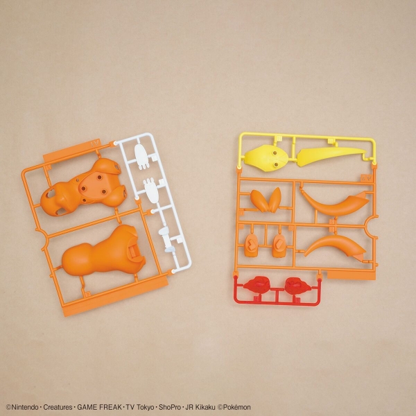 Mô Hình Lắp Ráp Pokemon PLAMO COLLECTION QUICK!! 11 Charmander của Bandai Nhật Bản