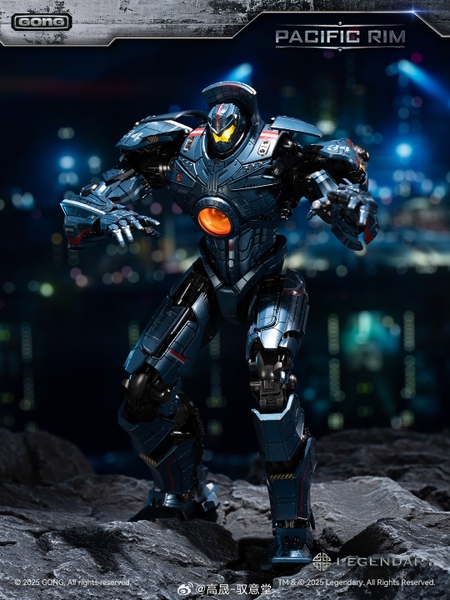 Mô Hình Ráp Sẵn Gong Studio X Pacific Rim: Gipsy Danger Metal Action Figure