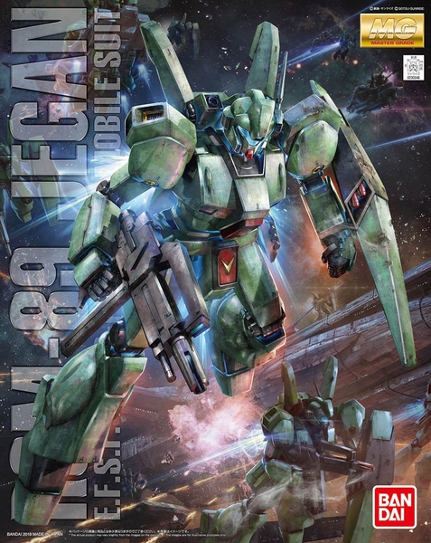 Mô Hình Lắp Ráp Gundam MG 1/100 RGM-89 Jegan của Bandai Nhật Bản