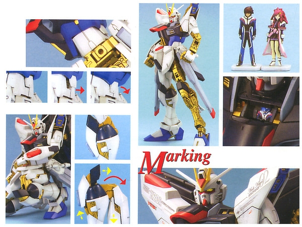 Mô Hình Lắp Ráp Gundam MG Strike Freedom 1/100 Gundam SEED Destiny của Bandai nhật bản