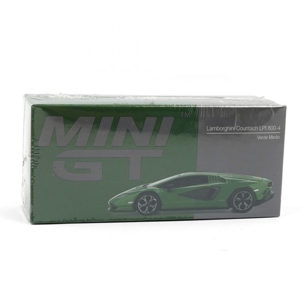 Mô Hình Xe Mini GT Box Version MGT00976 Lamborghini Countach LPI 800-4 Verde Medio